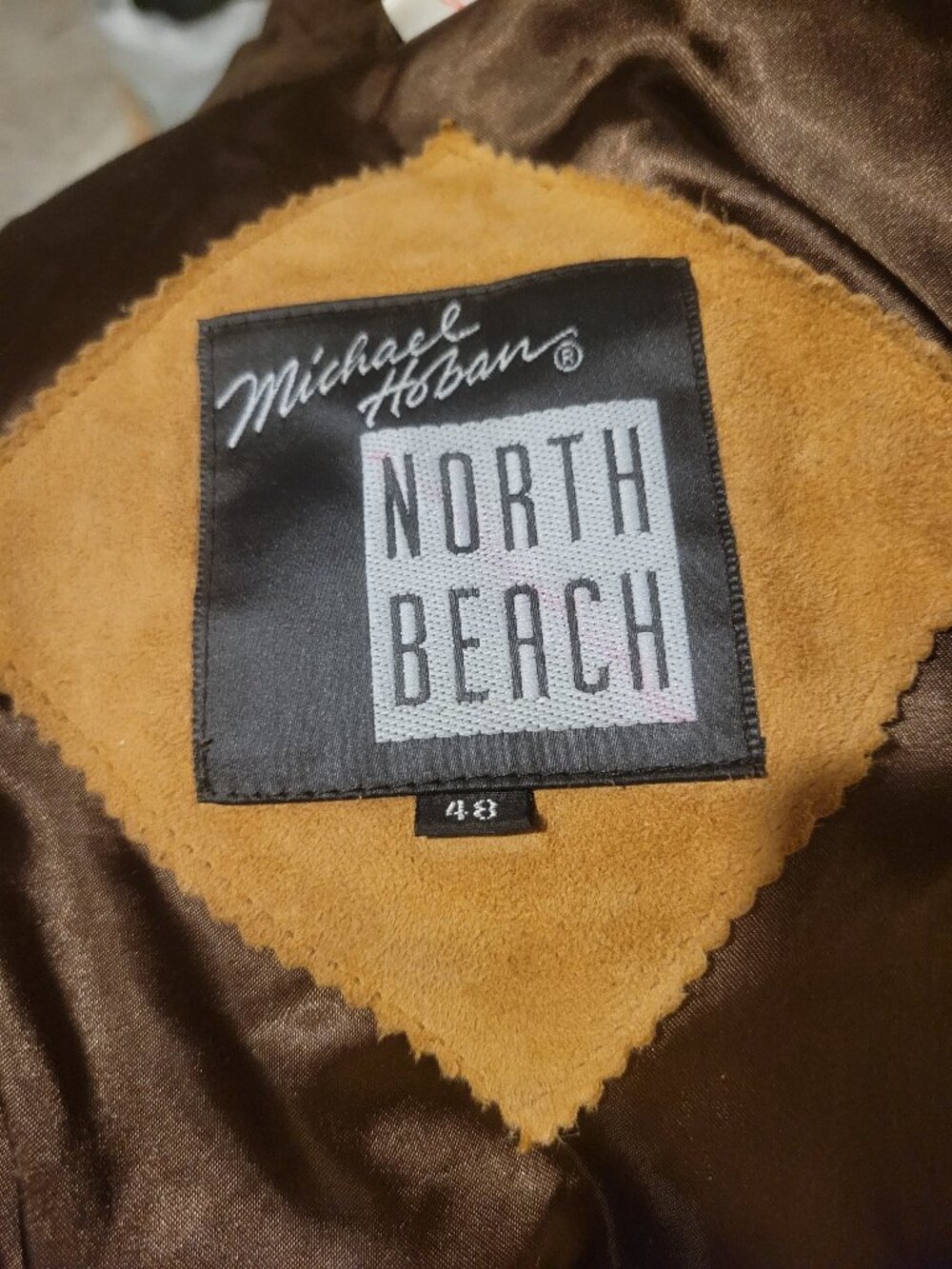 VINTAGE Michael Hoban Suede Jacket 100% genuine leather